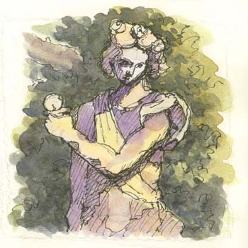 Huntington Gardens Value Study sketch-value-study