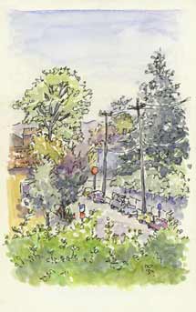Virginia Street, Apr 14, 2007 sketch_virginia_st_berkeley
