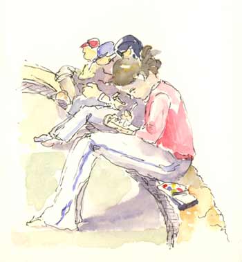 SketchCrawlers at Coit Tower sketch_people_coit_tower