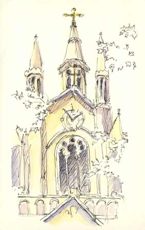 North Beach: St. Peter and Paul Cathedral sketch_peter_paul_cathedral