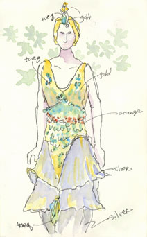 Dress Costume, 1911 sketch_poiret_costume
