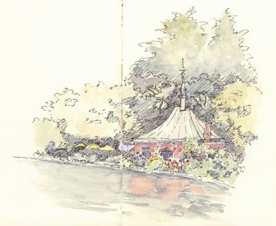 Model Boat House, Central Park sketch_ny_central_park