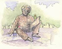 Sketch, Einstein Memorial sketch_dc_einstein_memorial