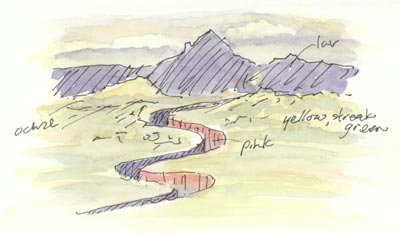 Chama River sketch_chama_river_newmexico