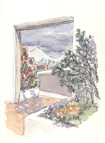 Storm Brewing sketch_taos_storm_new_mexico
