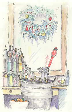 Holidays at Cesar sketch_cesar_bar_berkeley