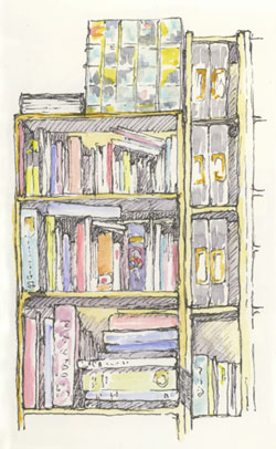 The Bookcase sketch_bookcase
