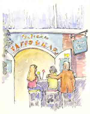 At the Cannery sketch_cannery_bar