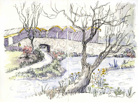 Domaine Chandon sketch_chandon_winery