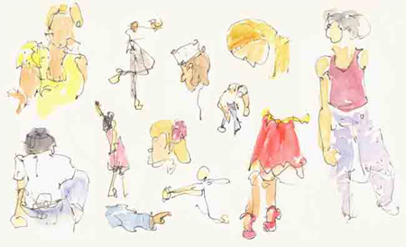 At the NYCB sketch_ballet