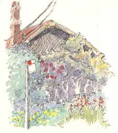 North Berkeley House sketch_house