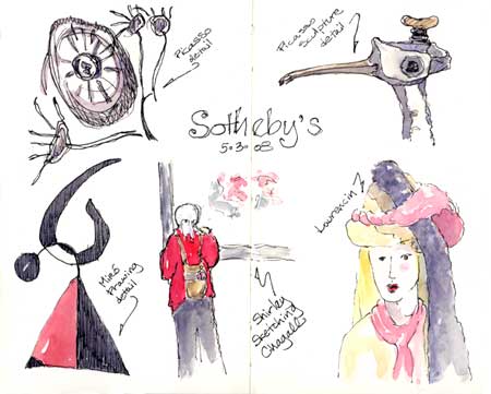 Sotheby's Spring Auction Preview sketch_sothebys_auction