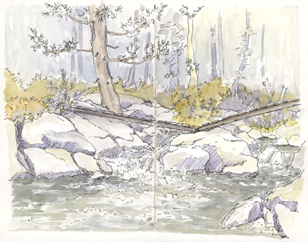 Pyramid Creek sketch_creek
