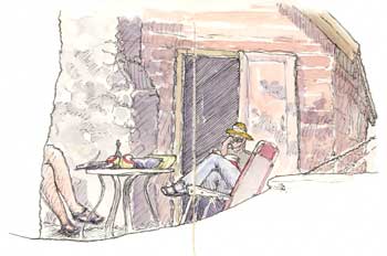 On the Deck sketch_cabin