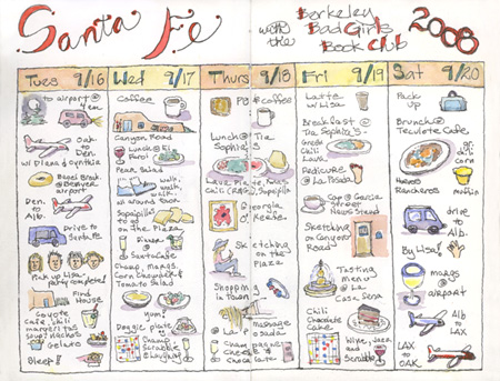 Santa Fe Daily Sketches sketch_santa_fe