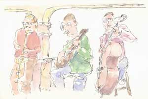 Jazz at Chispa sketch_jazz_band_musicians