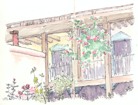 Sena Plaza sketch_santa_fe_sena_plaza
