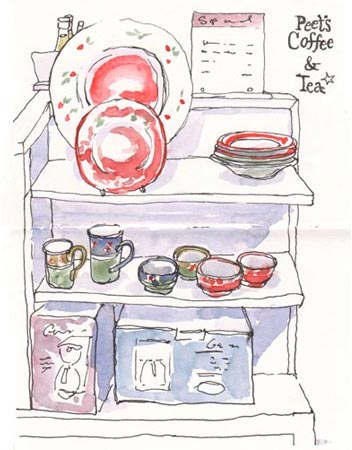 Peet's Coffee & Tea sketch_peets_coffee_tea_store
